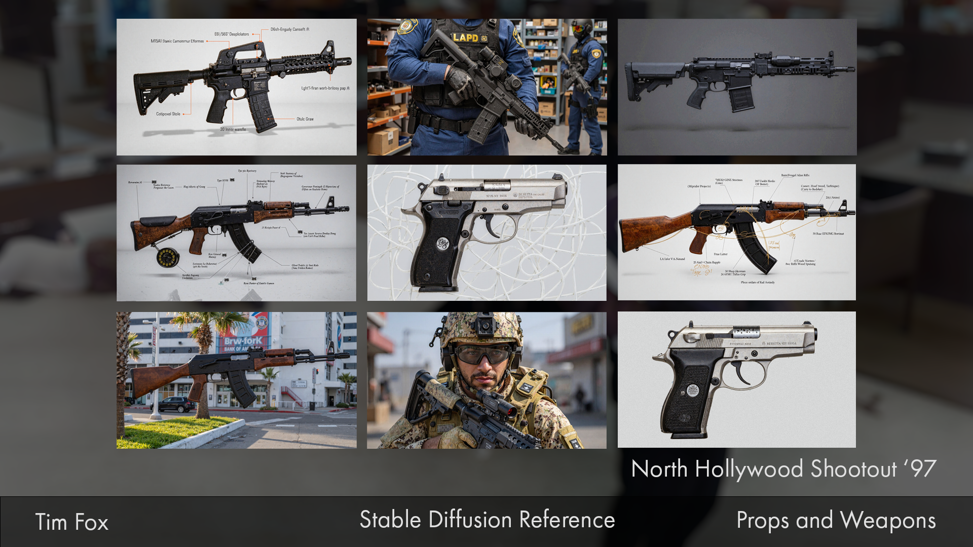 Props and Weapons Week 7